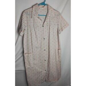 Vintage Another True Artistic Creation womans Medium house coat robe house dress